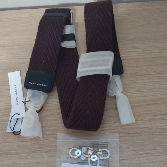 Marc Jacobs Burgundy Bag Strap - Picture 3 of 6
